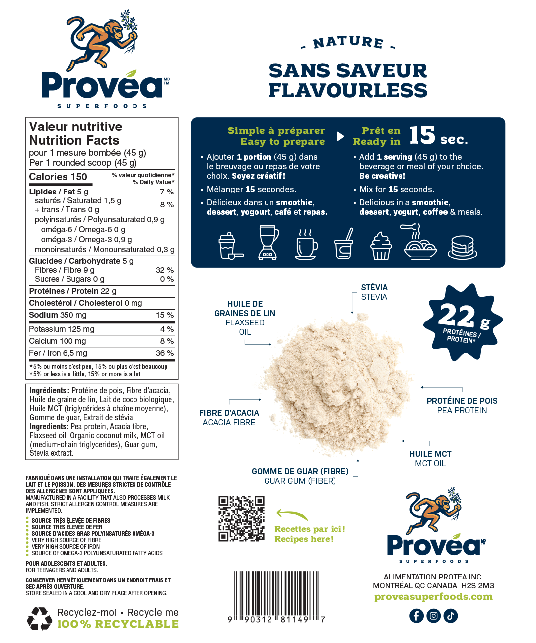 Provea - Nature 450g