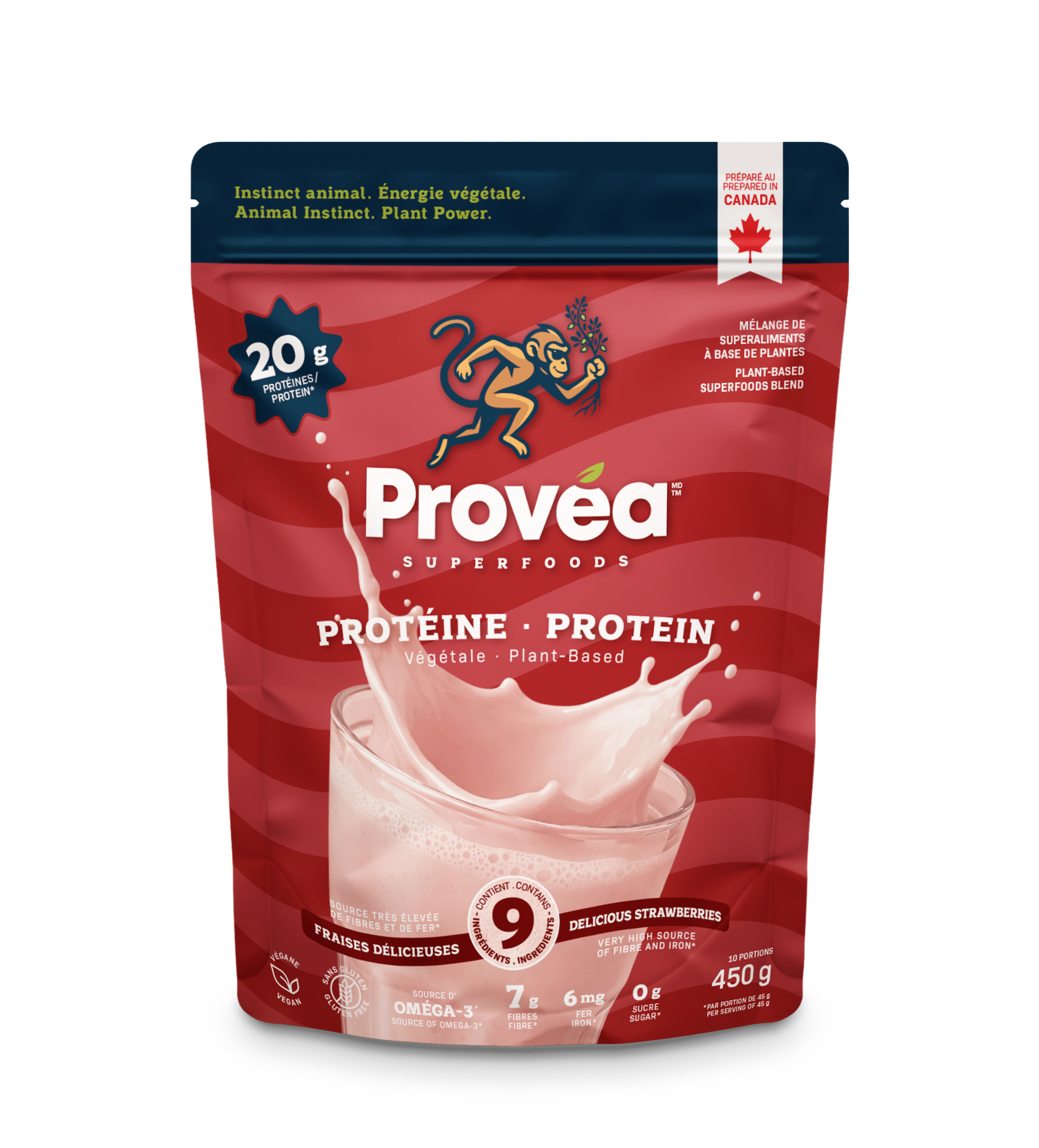 Provea - Fraises 450g
